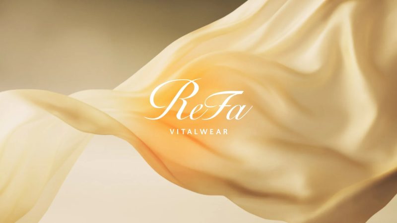「ReFa VITALWEAR」のブランドロゴ